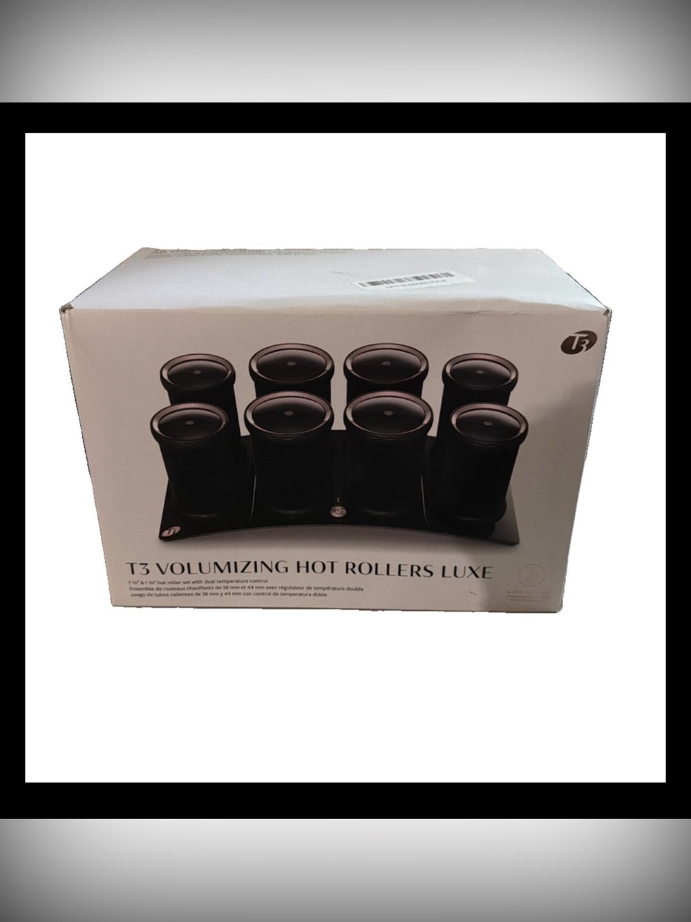 T3 Volumizing Hot Rollers Luxe - 8 Count W/clips NOB